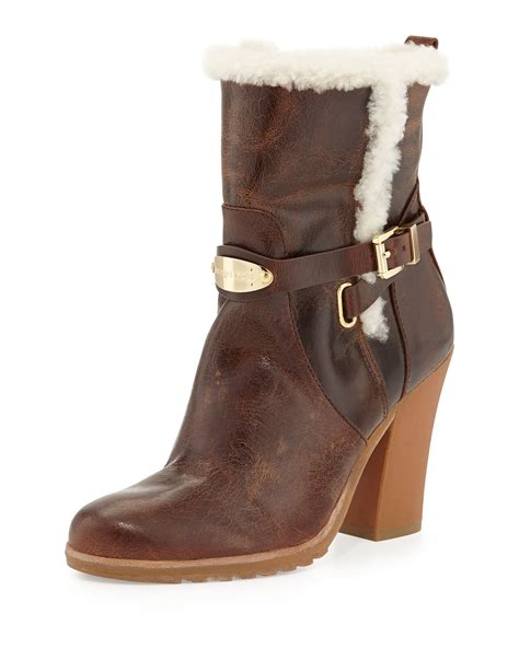 Michael Kors fur lined boots